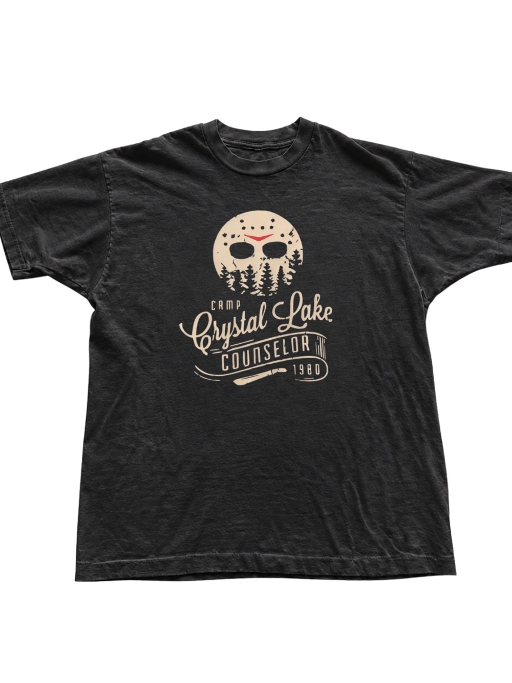 Black Camp Crystal Lake Counselor Graphic Tee